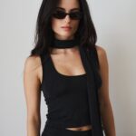 Scoop Tank with Scarf