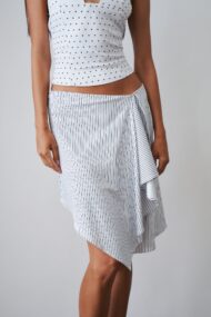 Bobbi Pinstripe Skirt - Image 4