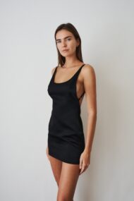 Valetta Black Dress - Image 3
