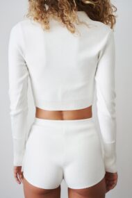 Jenna White Cardigan - Image 5