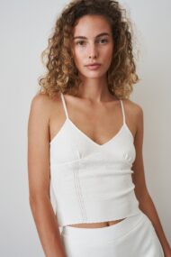 Carrie Top White