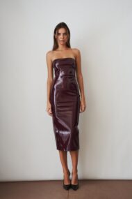Killa Dress Plum Patent - Image 3