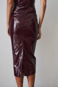 Killa Dress Plum Patent - Image 5