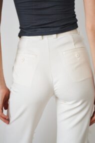 Power Pants White Sequin - Image 5